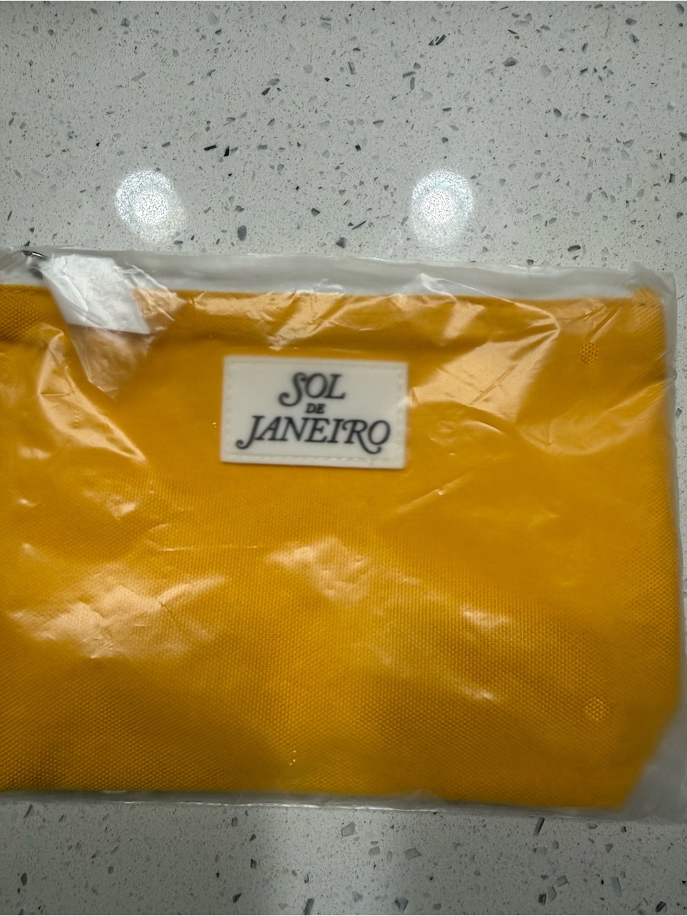 Sol de Janerio Makeup/Bath & Body Yellow Pouch
